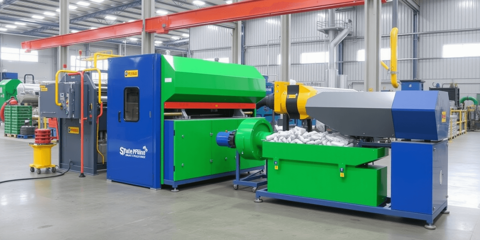 Revolutionizing Waste Management with Industrial Plastic Recycling Machines