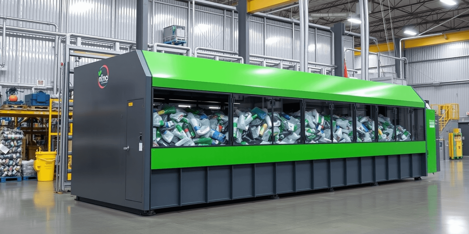 Scaling Up Sustainability: The Impact of Automated Plastic Recycling Systems