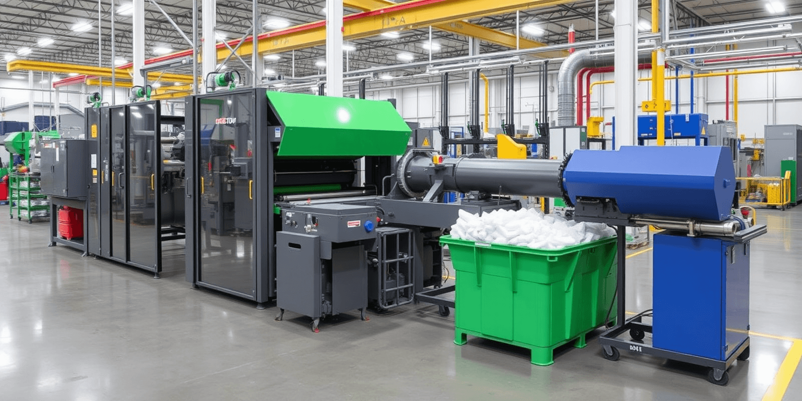 The Future of Manufacturing: Integrating Plastic Recycling Equipment into Production Lines